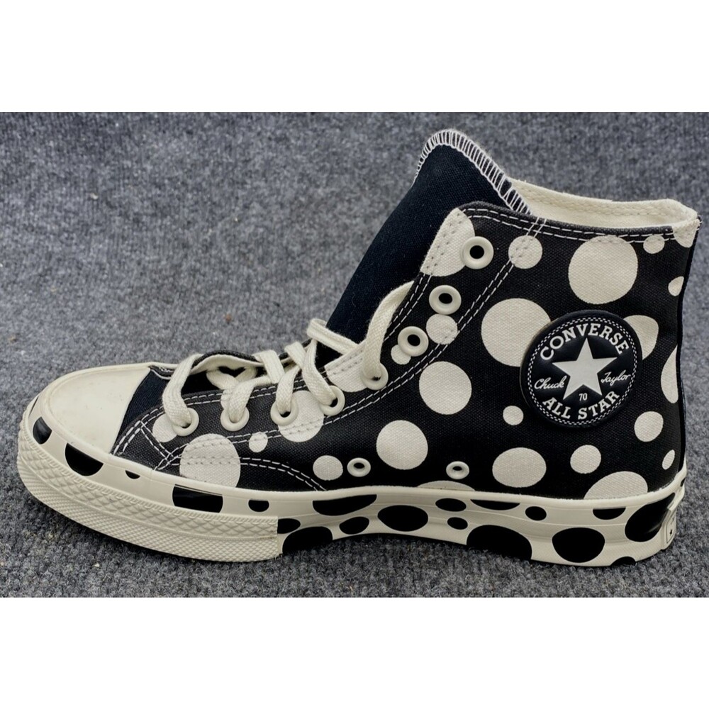 Converse Chuck 70 Hi Polka Dot Black White Sneakers Women's Size 9 NWOB A01182C - Picture 2 of 11